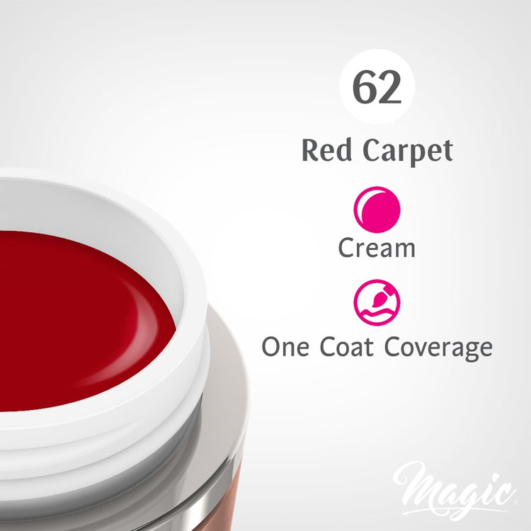 Magic Gel Paints - Red Carpet #62 5ml 36881
