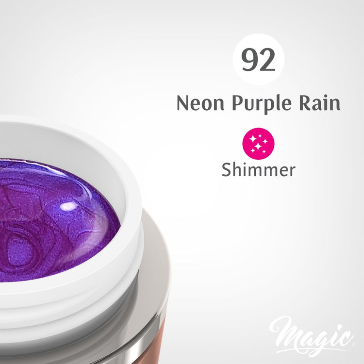 Magic Gel Paints - Neon Purple Rain #92 5ml 36911