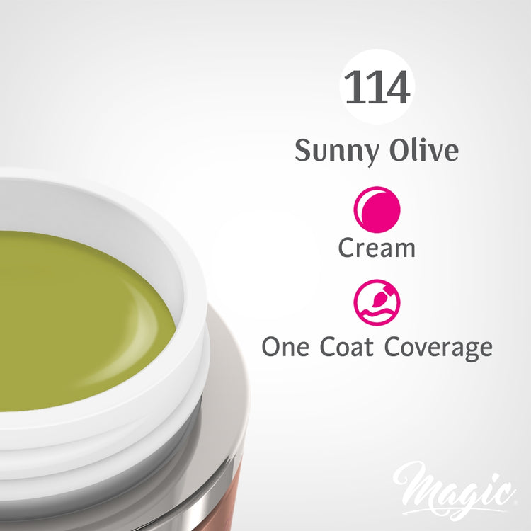 Magic Gel Paints - Sunny Olive #114 5ml 36952