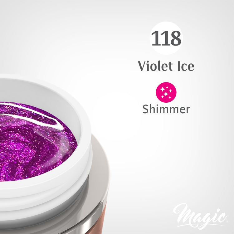 Magic Gel Paints - Violet Ice #118 5ml 36956