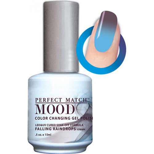 Perfect Match Mood color changing Falling Raindrops MPMG29