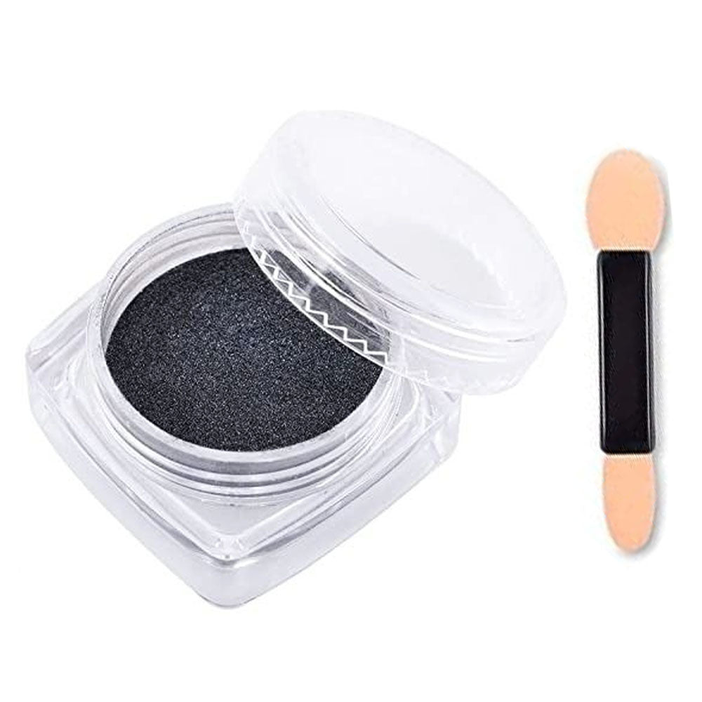 Mirror Nail Glitter Chrome Powder - Black 00450