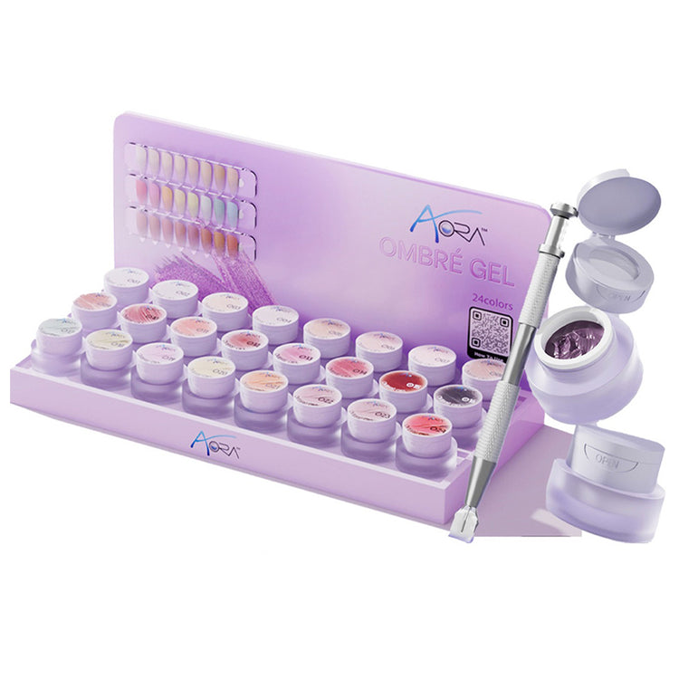Aora Ombre Gel Kit 24 Colors 34483