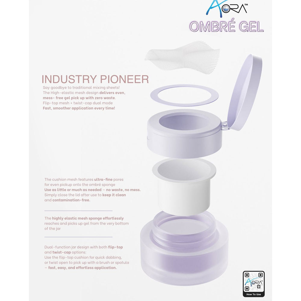 Aora Ombre Gel Kit 24 Colors 34483