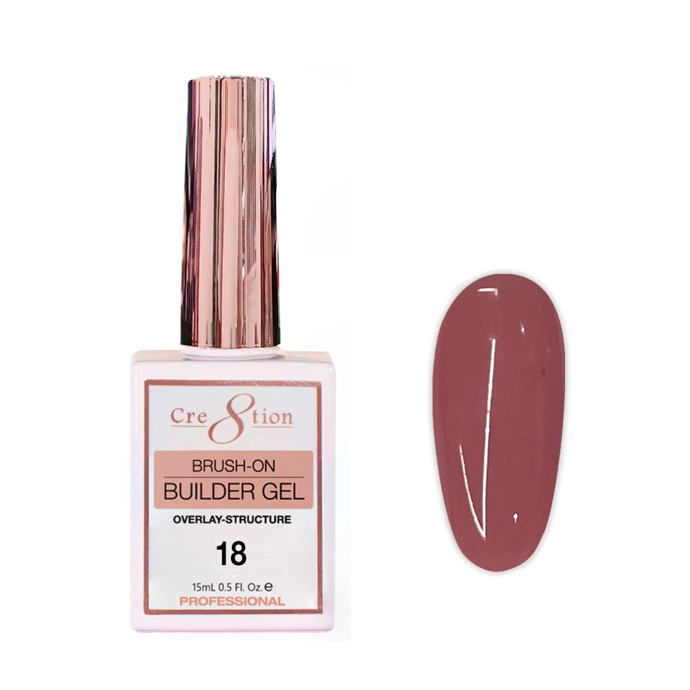 Cre8tion Overlay Brush-on Builder Gel #18 0916-1195