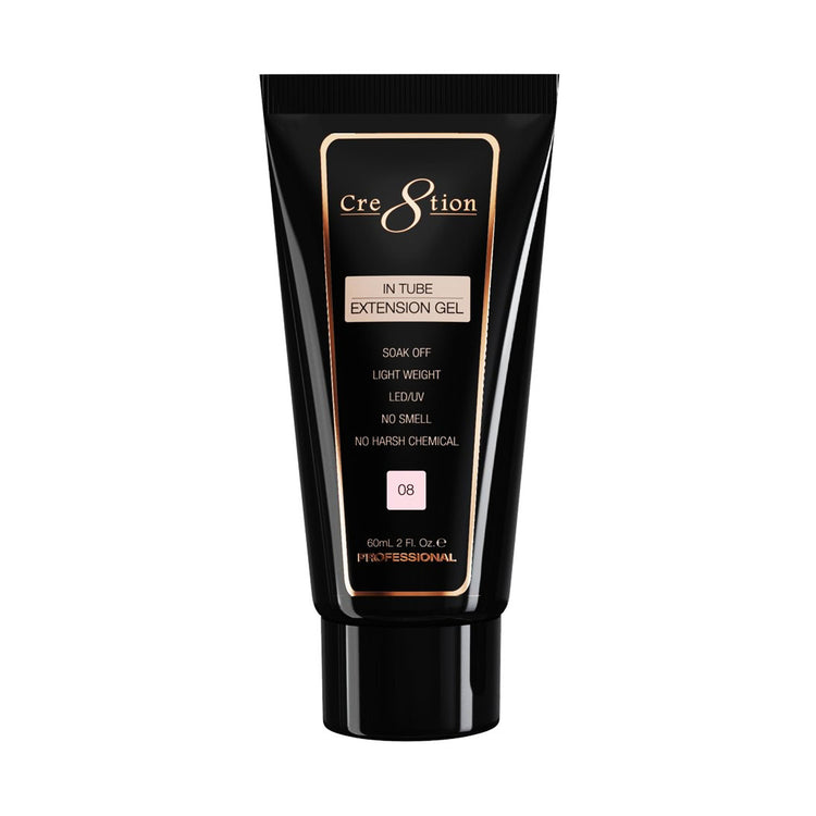 Cre8tion LED/UV Soak Off Extension Gel 2 oz #08 0916-3650