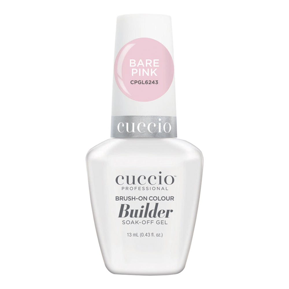 Cuccio LED/UV Brush-On Builder 0.43 oz - Bare Pink CPGL6243