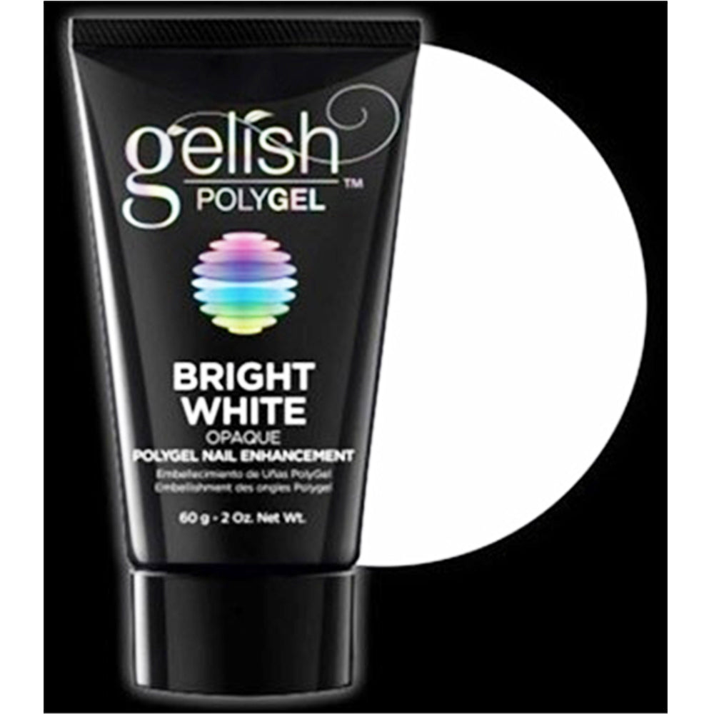 Gelish Polygel 2 fl oz/60g - Bright White Opaque - 1712003