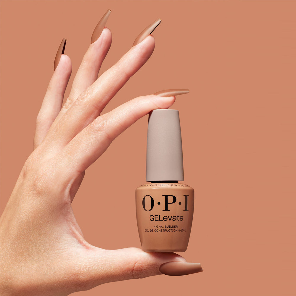 OPI GELevate 4-IN-1 Builder Gel 0.5 oz Nude Sculpture BIB002