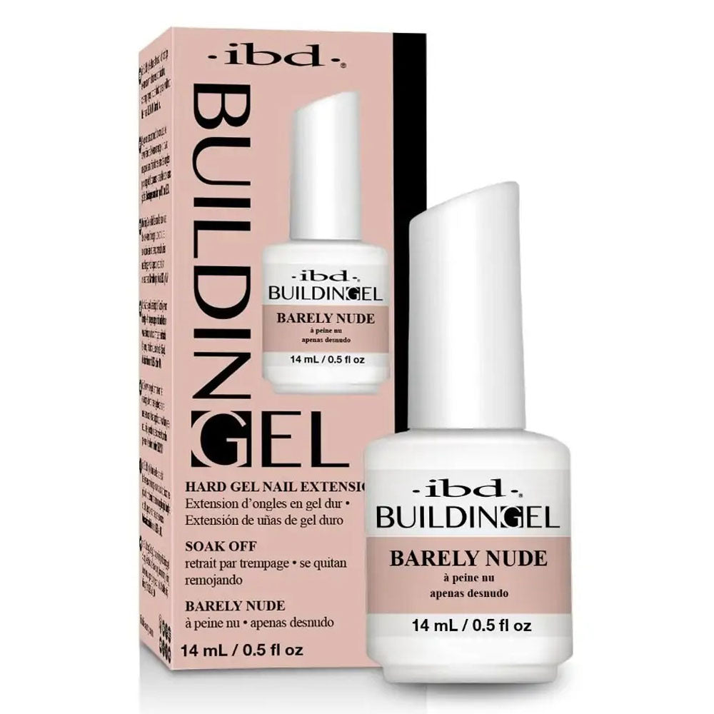 Ibd Building Gel Hard Gel 0.5 floz/14ml Barely Nude 36705