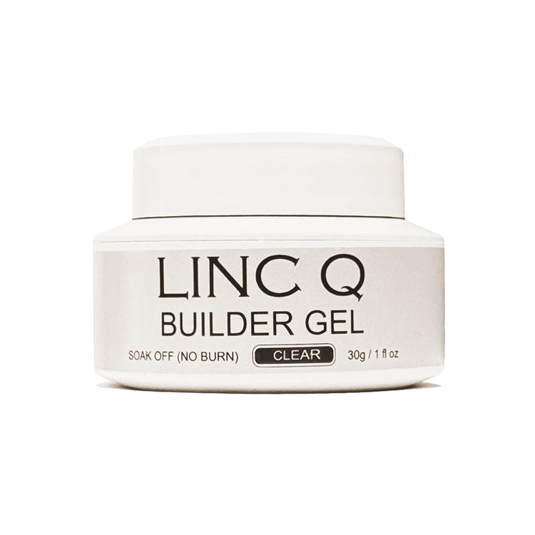 Linc Q No Burn Soak Off Builder Gel 1 fl oz Clear 36843