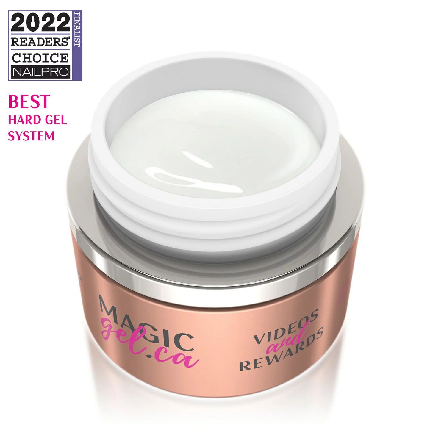 Magic Gel Builder Gels Natural White French 15ml 36940
