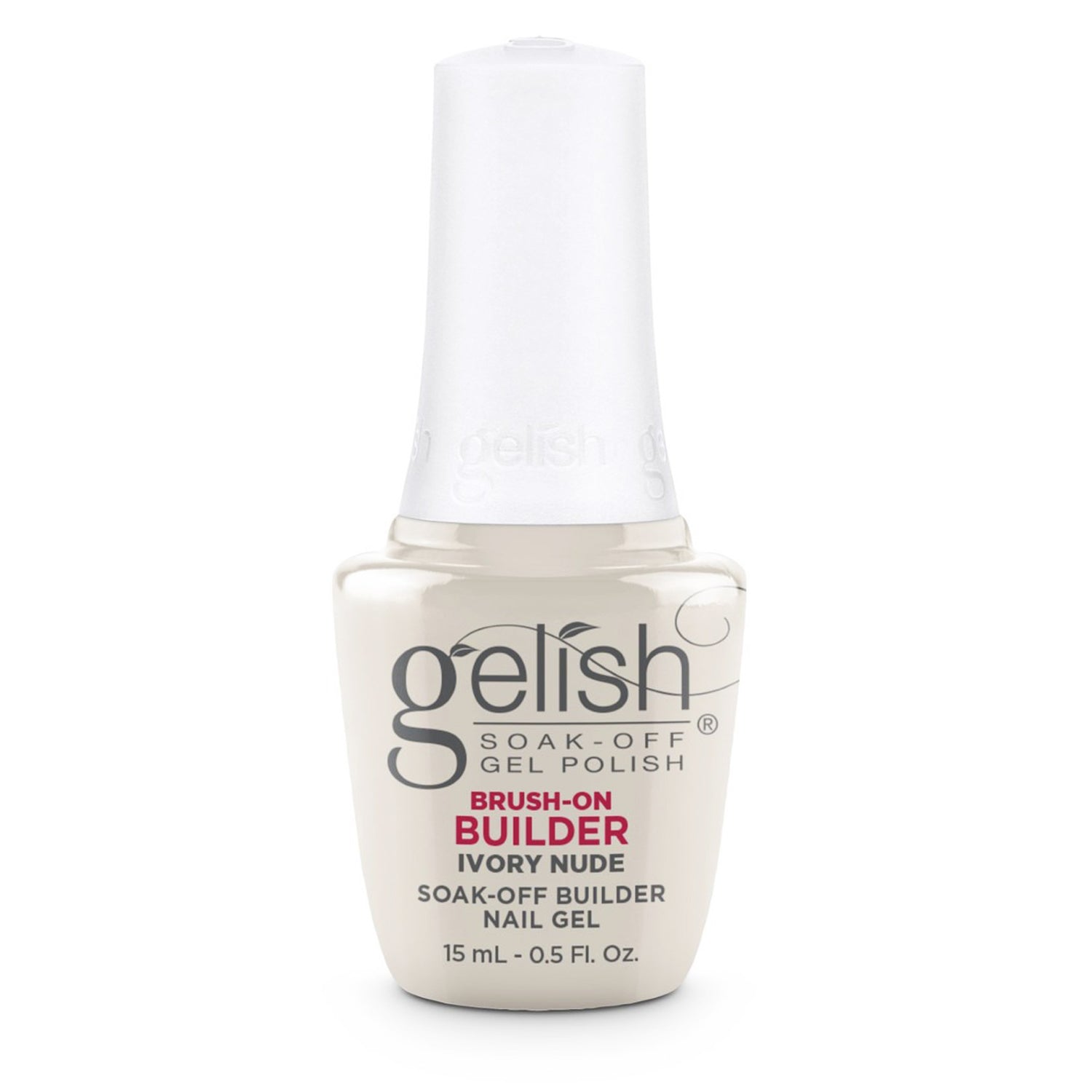 Gelish Soak-Off Brush-On Builder Gel Ivory Nude 1148124