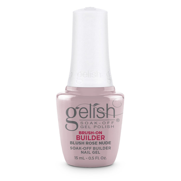 Gelish Soak-Off Brush-On Builder Gel Blush Rose Nude 1148129