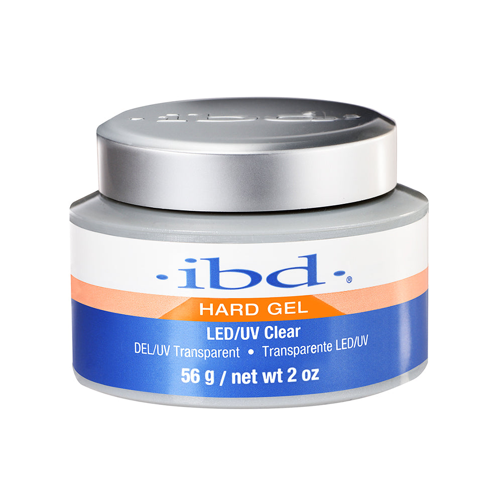 Ibd Hard Gel LED/UV - Clear 2 oz/56 g #61176