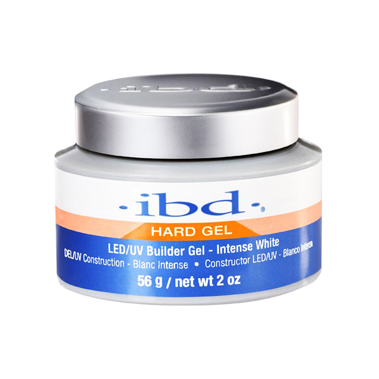 Ibd Hard Gel LED/UV Builder Gel-Intense White 56g/2oz #61180