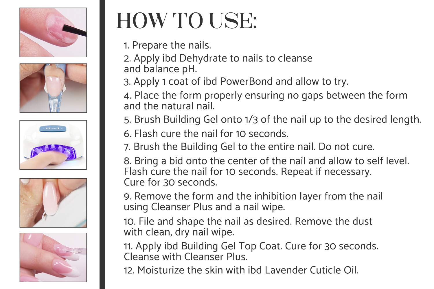 Ibd Building Gel Hard Gel 0.5 floz/14ml Top Coat 62491