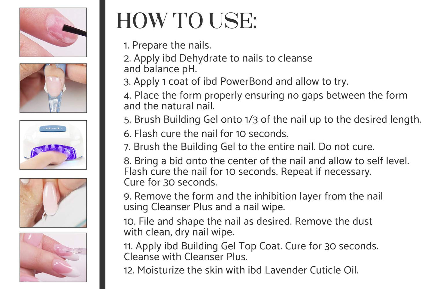 Ibd Building Gel Hard Gel 0.5 floz/14ml Top Coat 62491