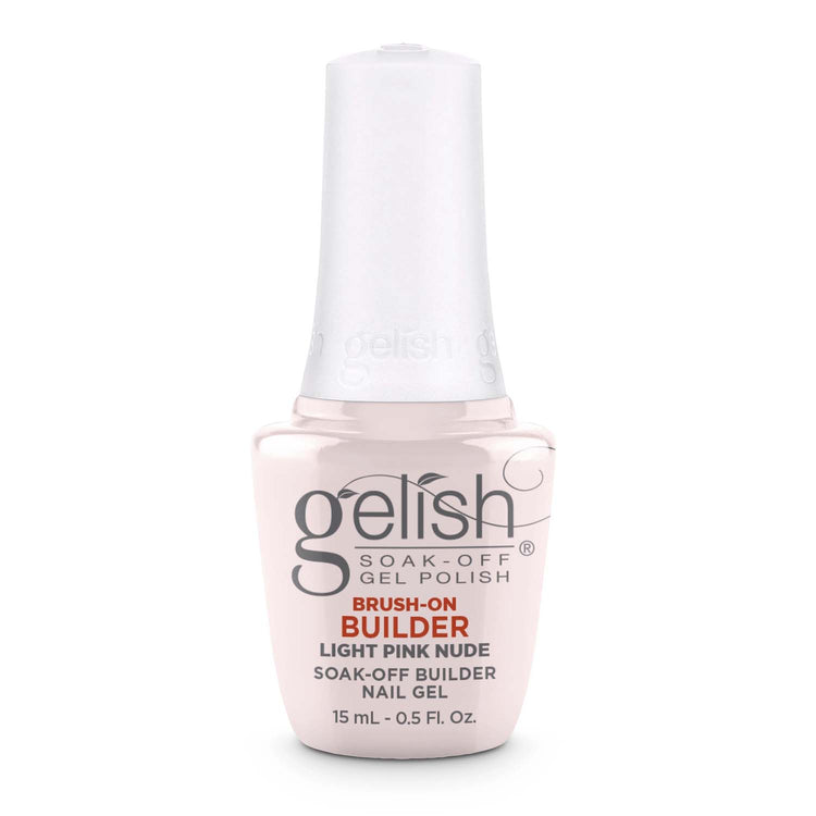 Gelish Soak-Off Brush-On Builder Gel Light Pink Nude 1148126