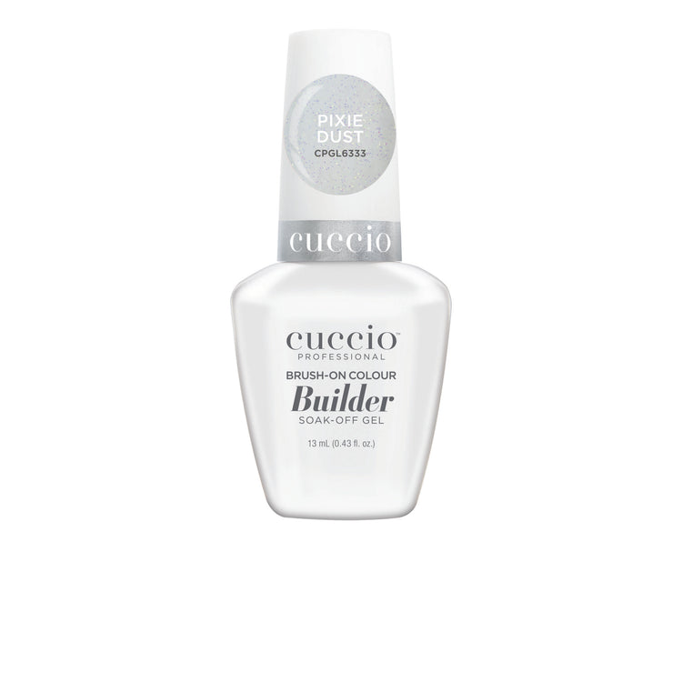 Cuccio LED/UV Brush-On Builder 0.43 oz - Pixie Dust CPGL6333
