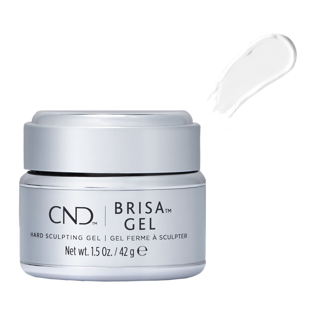 CND Brisa Sculpting Gels Pure White Opaque 1.5 oz 08062