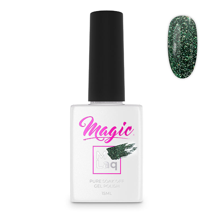 Magic Gel Polish MLaq Reflections Green - #109 15 ml