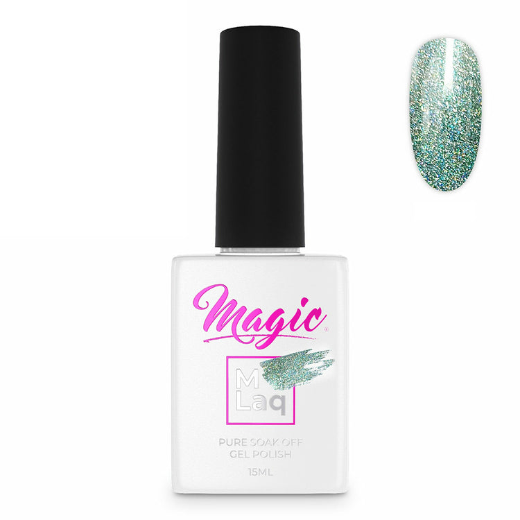 Magic Gel Polish MLaq 15 ml - Silver Sage #175