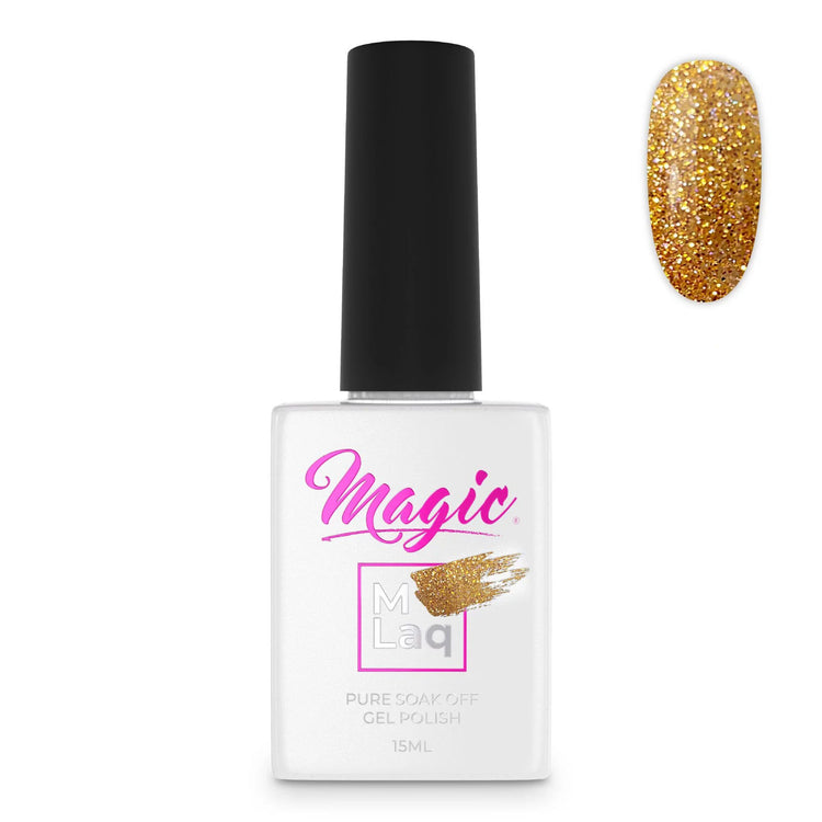Magic Gel Polish MLaq 15 ml - Gold Lustre #189