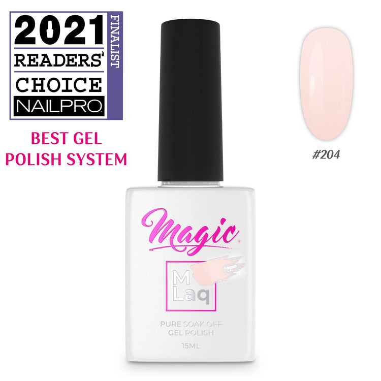 Magic Gel Polish MLaq 15 ml - Pink Bubble #204