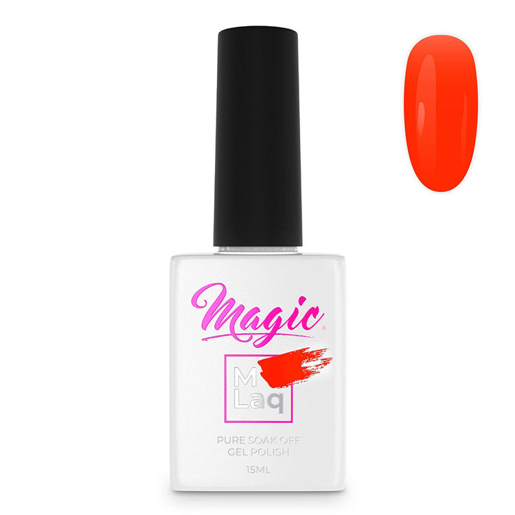 Magic Gel Polish MLaq 15 ml - Electric Red #238