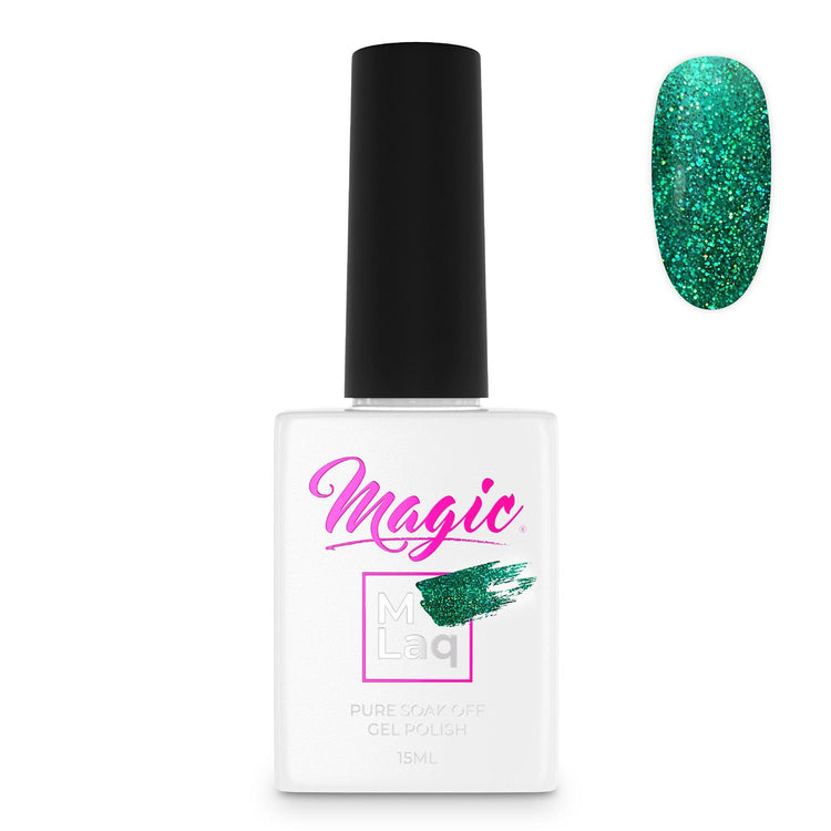 Magic Gel Polish MLaq 15 ml - Emerald #262