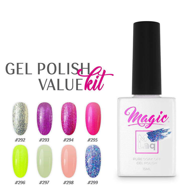 Magic Gel Polish MLaq 15 ml - Fuchsia Flare #293