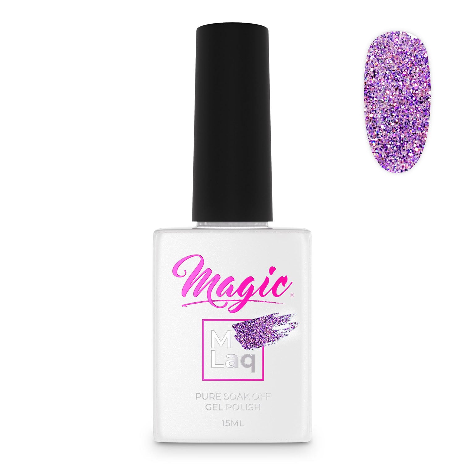 Magic Gel Polish MLaq 15 ml - Lavender Cake #300