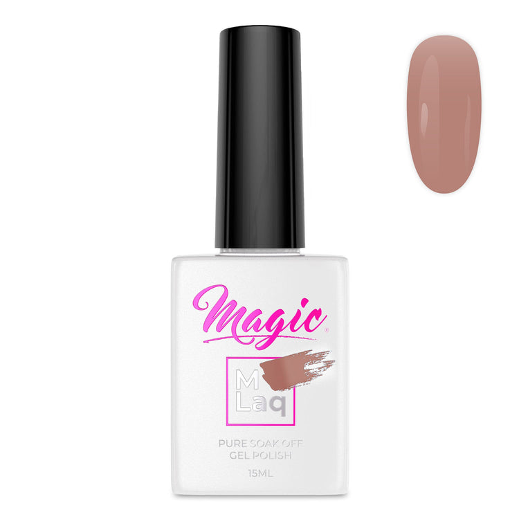 Magic Gel Polish MLaq 15 ml - Rosy Brown #318