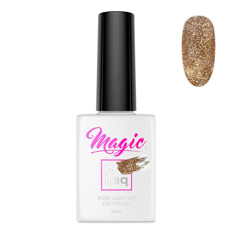 Magic Gel Polish MLaq 15 ml - Caramel Nougat #320