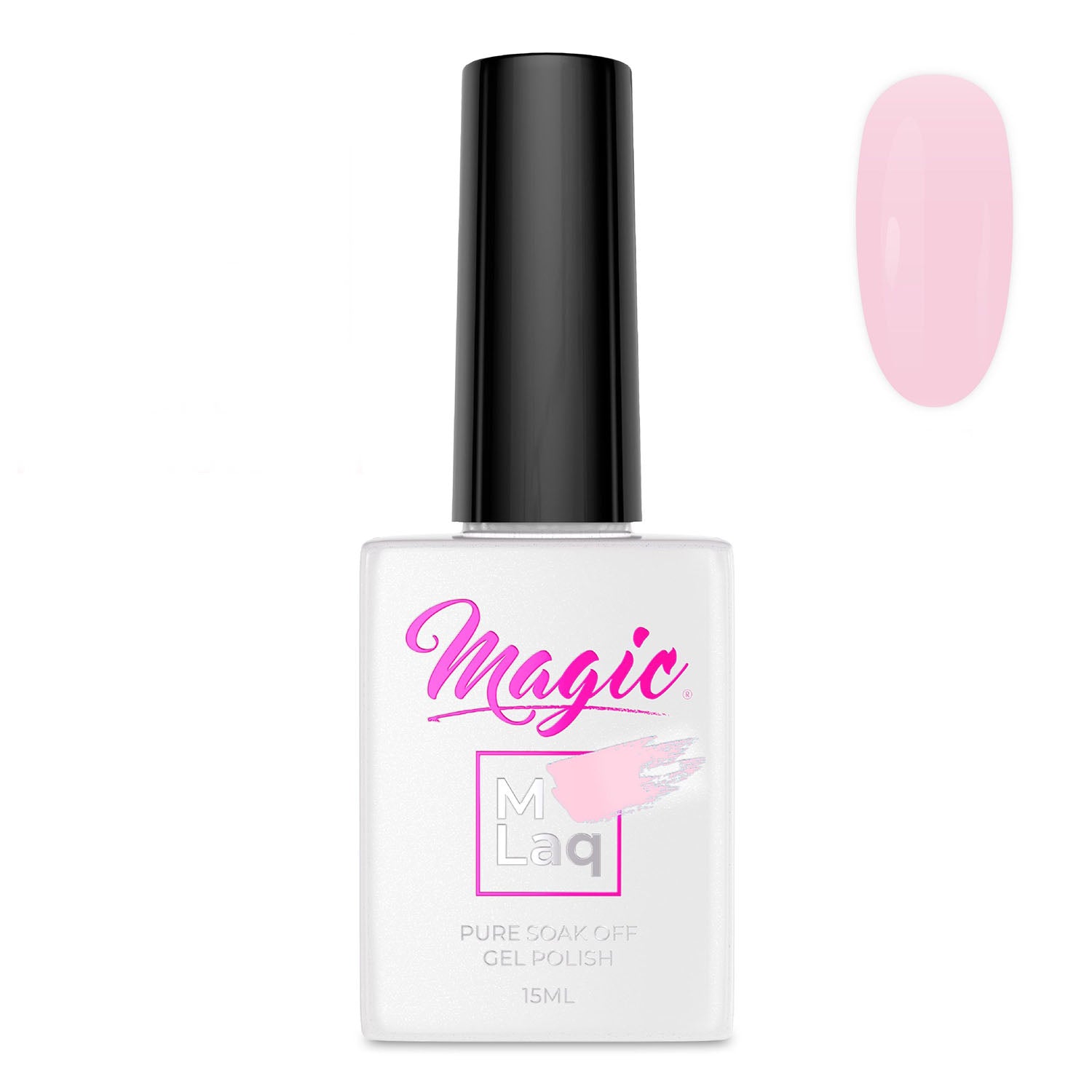 Magic Gel Polish MLaq 15 ml - Frosted Blush #338