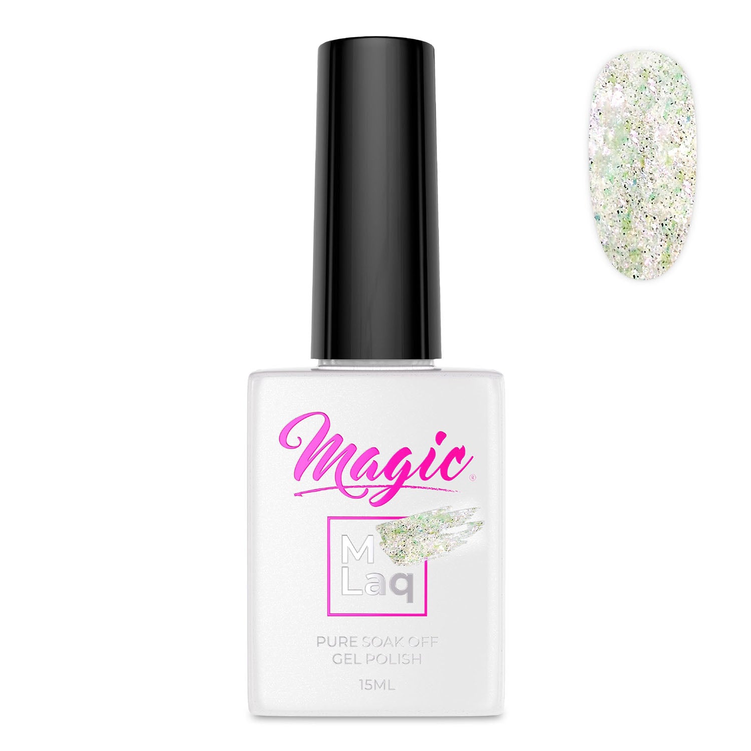 Magic Gel Polish MLaq 15 ml - Peony Bloom #363