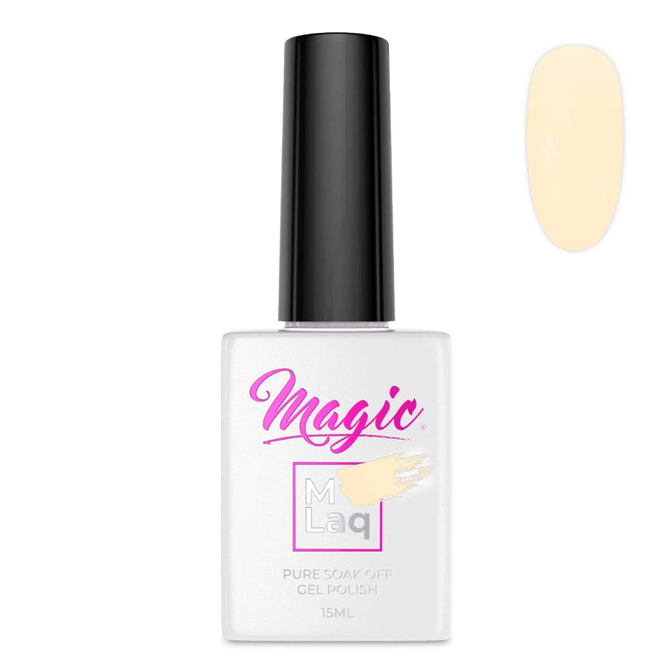 Magic Gel Polish MLaq 15 ml - Lemon Icing #401