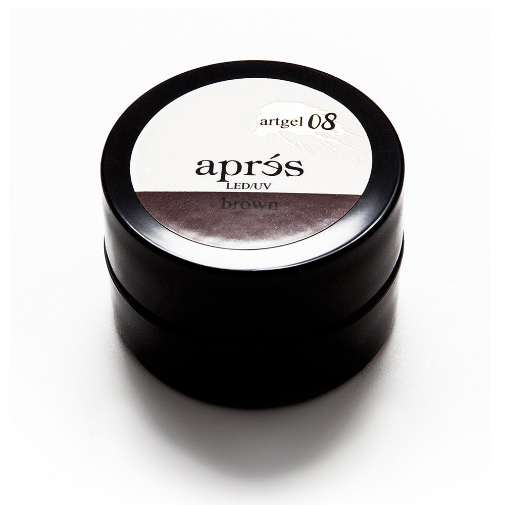 Apres Art Gel LED/UV Artgel08 - Brown APAG-BRN