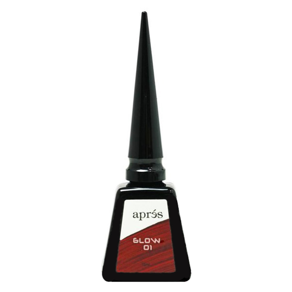 Apres Glow Gel 0.5 fl oz/15ml #Glow01 - Red APGG01