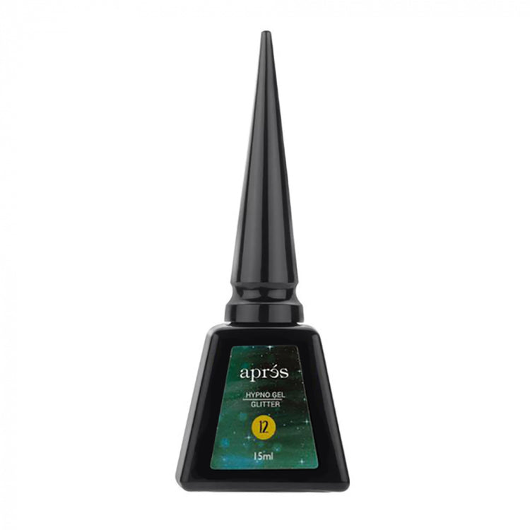 Apres Hypno Gel Glitter 0.5 fl oz/15ml #12 - Peridot APHG12