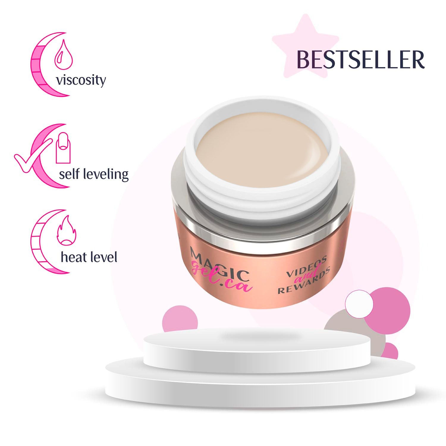 Magic Gel System Acrygel Blonde 15 ml M01055