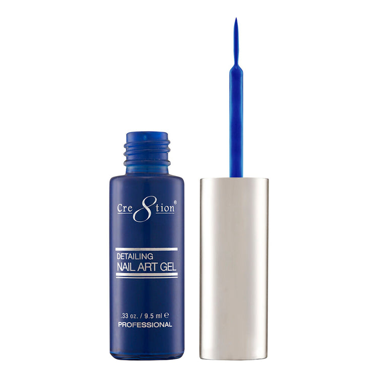 Cre8tion Detailing Nail Art Gel 0.33 oz-18 Electric Blue1253