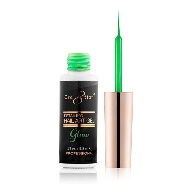 Cre8tion Detailing Nail Art Gel 0.33 oz - Glow 10 /0916-3526