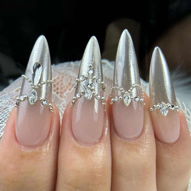 Cre8tion Nail Art Effect White Silk 1g 1101-1294 07535