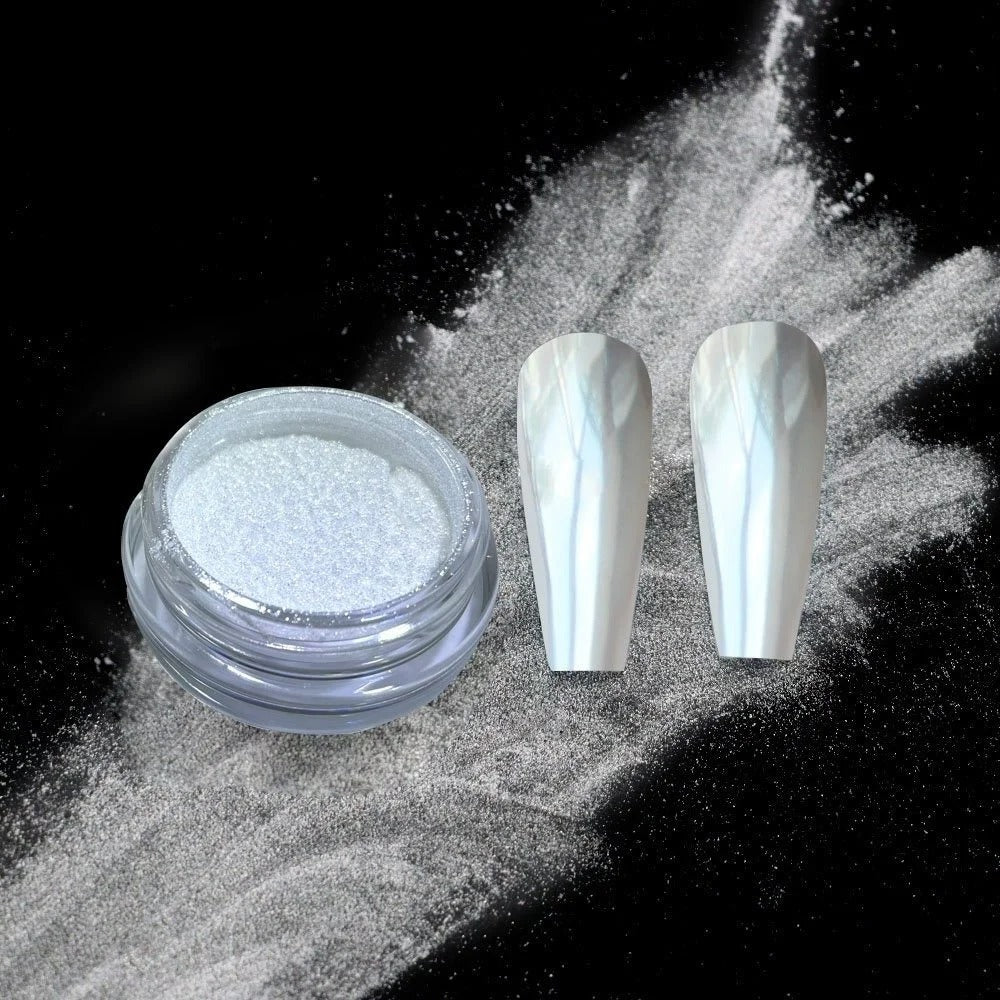 Cre8tion Nail Art Effect White Silk 1g 1101-1294 07535