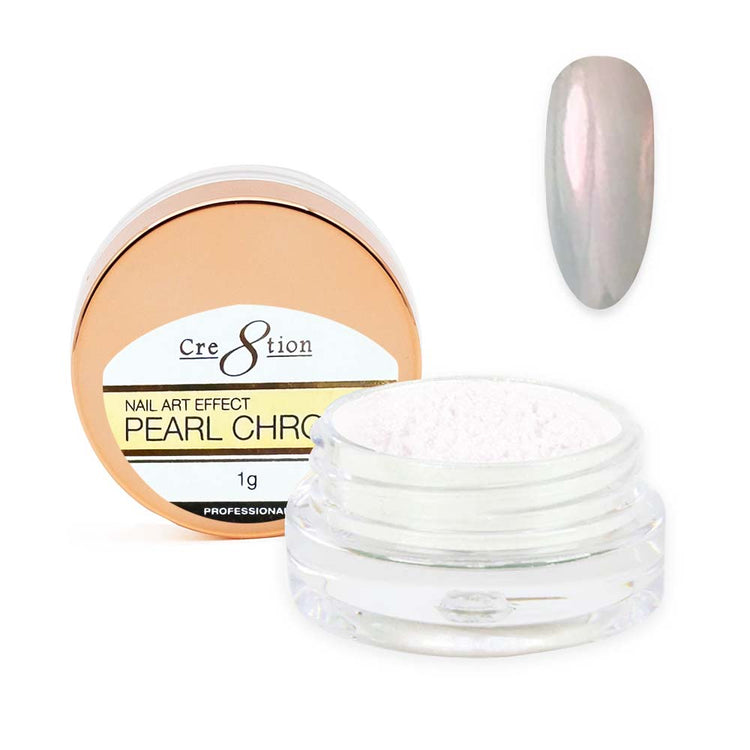 Cre8tion Nail Art Effect Pearl Chrome 1g #2 1101-1300
