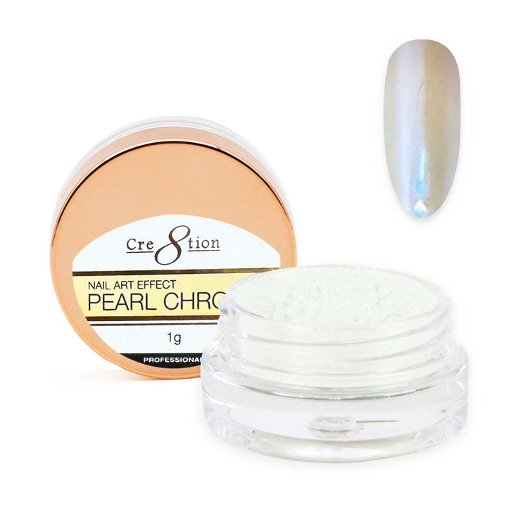 Cre8tion Nail Art Effect Pearl Chrome 1g #4 1101-1302