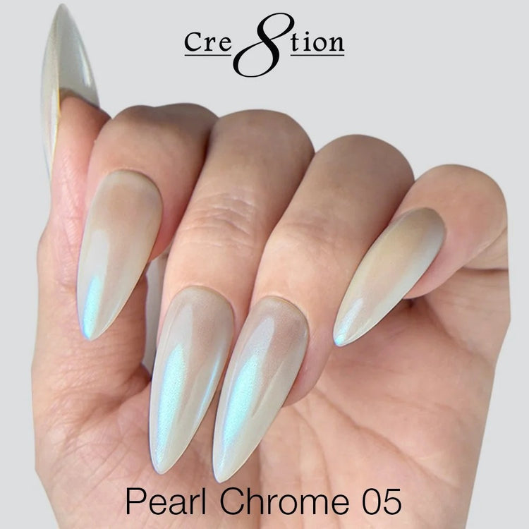 Cre8tion Nail Art Effect Pearl Chrome 1g #5 1101-1303