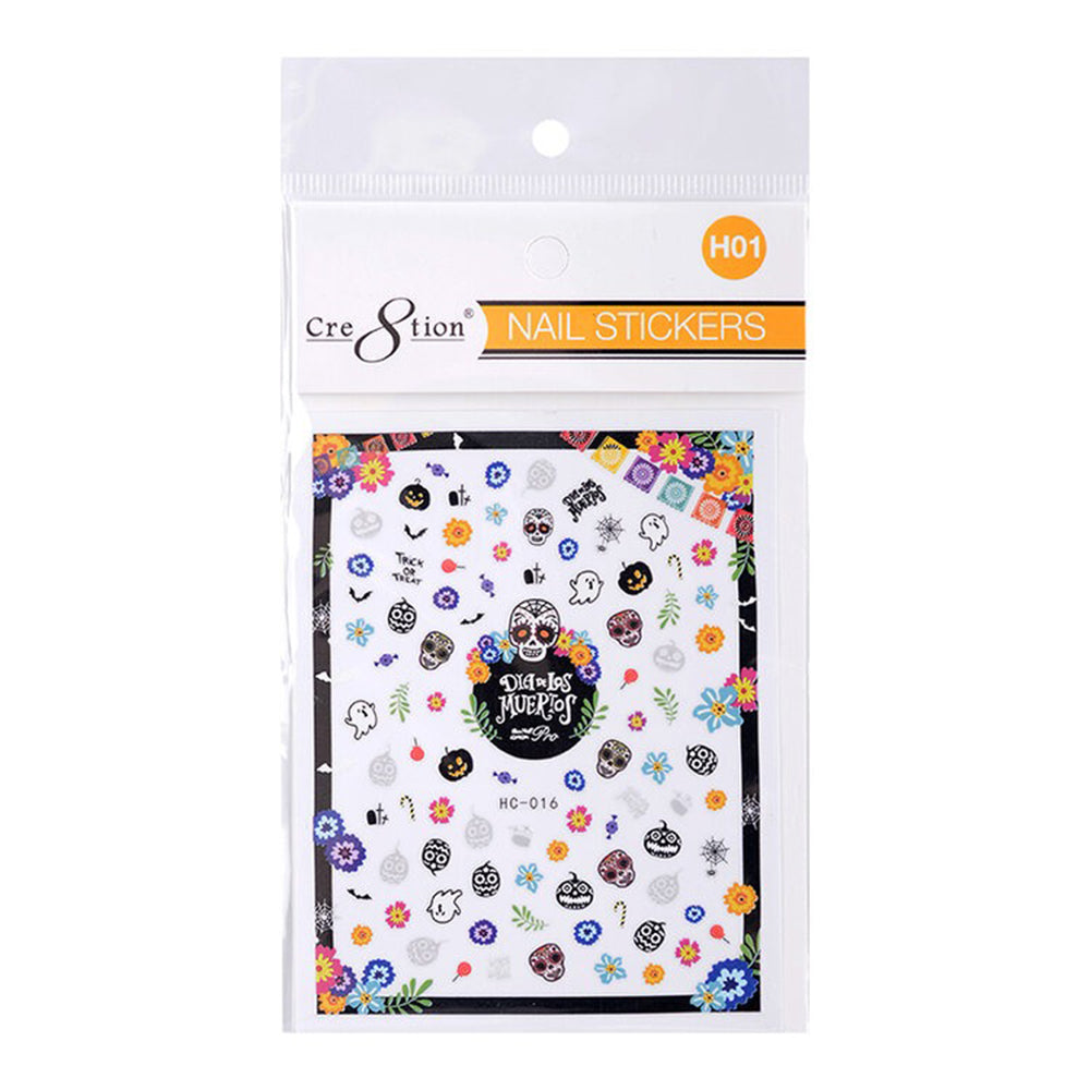Cre8tion Nail Art Sticker Halloween H01 1101-1142